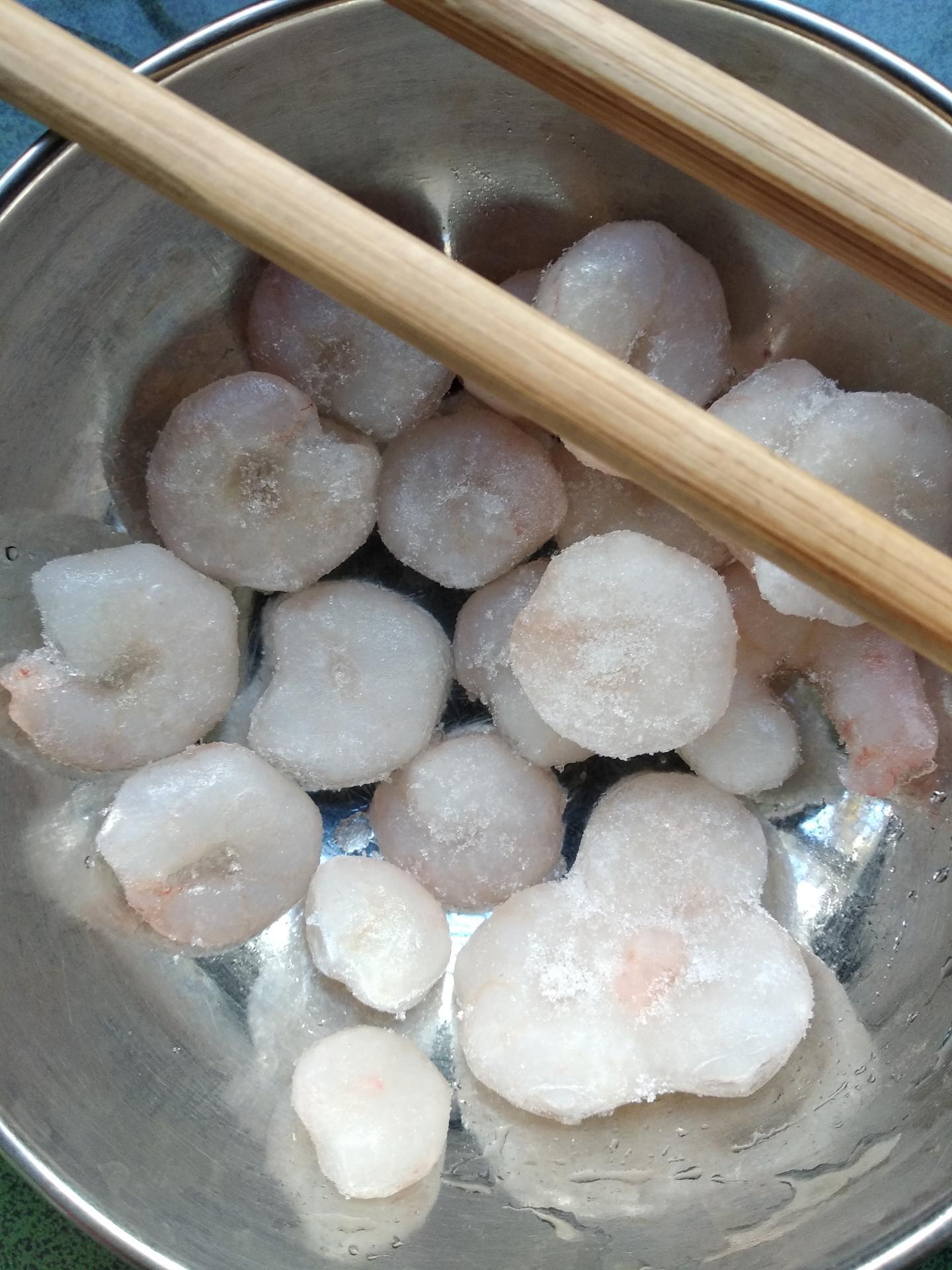 新鲜块冻南美白对虾熟虾2/4，5公斤/件 - 阳江深海捞商城系统