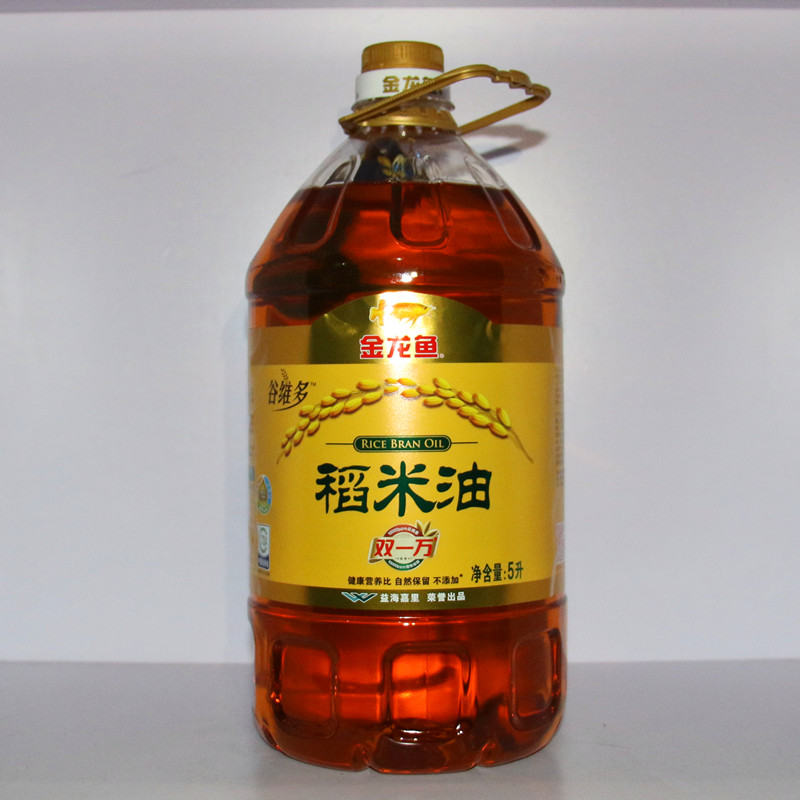 金龙鱼 食用油 谷维多稻米油5l(产品配方升级,新老包装随机发放)